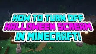 How to TURN OFF the Halloween Scream in Minecraft 1.20! Ghost Corail Tombstone Mod #minecraft