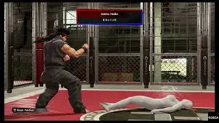 Akira Yuki's 1 frame knee Teishitsu Dantai K+G (release G after 1 frame) on arcade stick VF5US