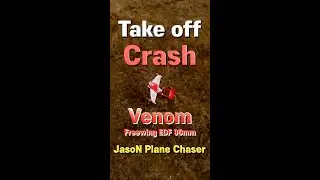 Take off Crash DH112 Venom Freewing EDF 90mm
