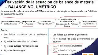 Introducción al Balance de Materia en Yacimientos Petroleros