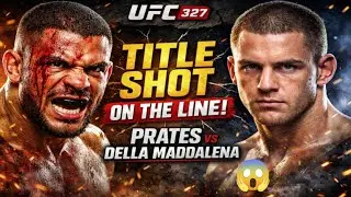 🔥 UFC 327 BOMBSHELL! Carlos Prates vs Jack Della Maddalena &ndash; Title Shot on the Line 🔥