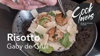Cooklovers met Gaby de Gruil : Risotto met coquille