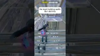 How to counter people who hold walls #fortnite #fortniteclips