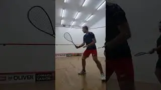 Adrian i Marcin. Trening squasha 29.10.2025