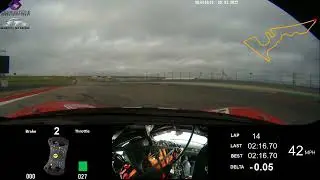 COTA FerrariChallenge 458Evo baselap MAR05 2022