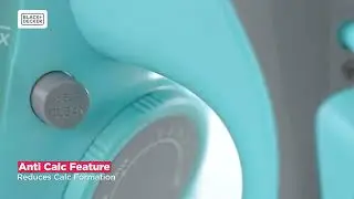 Black +Cordless Decker Steam Iron 4K