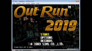 アウトラン-2019左側ルートクリア(OutRun-2019 longplay) 아웃런 2019