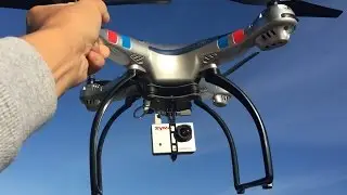 SYMA X8G 1080P HD CAMERA TEST FLIGHT