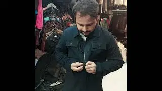 Camel Leather Jacket for men || men leather shirt ||  Leather Jacket Camel shirt Style #93371 56103