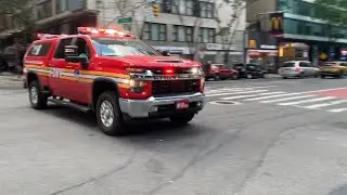 FDNY BATTALION 8 RESPONDING URGENTLY ON E50th AND THIRD IN MIDTOWN
