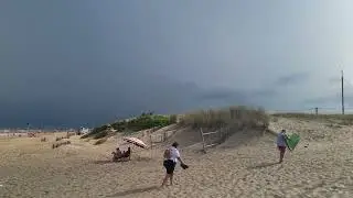 Tormenta en Pinamar