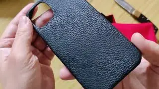 Review APPLE IPHONE 14 LEATHER COVER from Noreve (France)