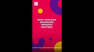 Saat tekanan darah rendah, kamu dapat mengonsumsi beberapa buah ini untuk mengatasinya. #shorts