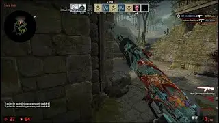 crafting AK 47 aquamarine revenge(FN) with 4x virtus.pro Holo Stockholm 2021 + gameplay