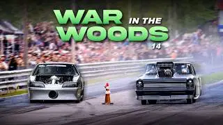 The Fastest Cars vs. The SKETCHIEST Drag Strip.. (War in the Woods 14)