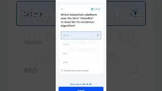 Which Blockchain platform uses the term crossfire to describe its consensus algorithm Marinaprotocol