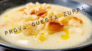 Questa Zuppa di Cavolfiore è Talmente Facile e Buona che la preparo 3 volte a settimana 😋😋