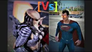 Superman Vs Predator- Who will win?!!?!!?