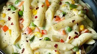 Caremy Pasta| Pasta| Macaroni| easy and quick recipes| zee shah vlogs 