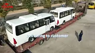 Chinese brand school bus for export to Africa,Mid-east,South America.🚌🚍