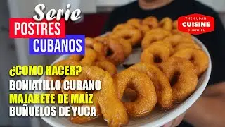 💥COMO HACER BU&Ntilde;UELOS - BONIATILLO Y MAJARETE. DULCES CASEROS CUBANOS.