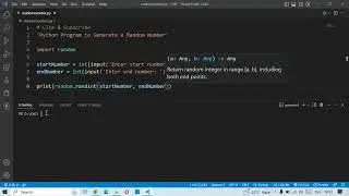 Random number generator in Python