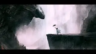 how to make a creative matte painting manipulation !! photoshop Tutorial