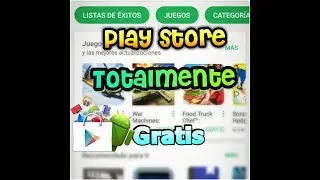 "Como tener toda la Play store gratis 🆓 "😎😎😁
