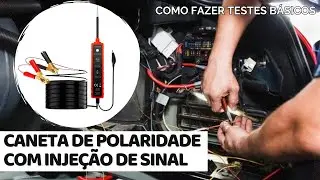 Caneta de polaridade com injeção de sinal • Verificador automotivo do circuito