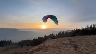 Parapente à Chèvre roche vagney