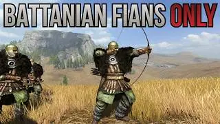 Я пытался выиграть в Bannerlord, используя только лучников.