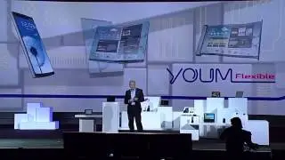 New flexible screen Youm- from samsung 2013 ! HD