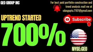 GEO GROUP INC UPTREND STARTED | GEO STOCK NEWS