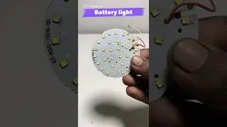 how to make rechargeable battery light#emergencylight #shorts #diychannel #emergencylamp #howtomake