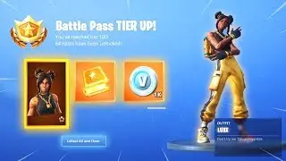 Unlocking Golden Luxe Tier 100 Skin On The First Day of Season 8!