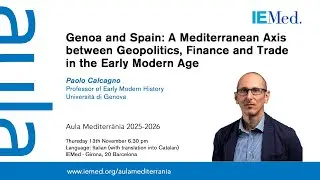Genoa and Spain: A Mediterranean Axis between Geopolitics, Finance and Trade in the EarlyModern Age