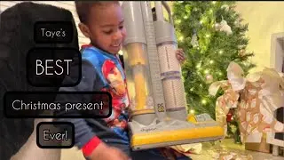 DYSON DC03 - Taye’s Magic Mess Test with  his present from Santa