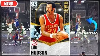 NEW DIAMOND LOU HUDSON GAMEPLAY!! 2K SERVERS ARE BROKEN BUT LOU CANT BE STOPPED IN THE PAINT!!