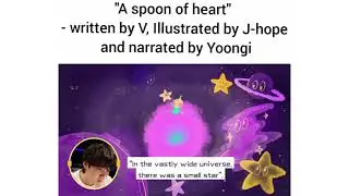 RUN BTS 💜 (story illustration part) [A Spoon of heart ] #BTS #v #suga #jhope #story #illustration 💜💜