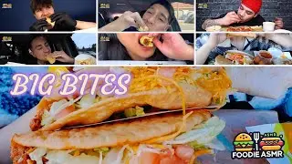 Mexican Food Feast  Big Bites & Bold Flavors! ASMR 🌮🔥
