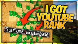 I GOT YOUTUBE RANK!! (OxiusPVP Factions Ice #1)