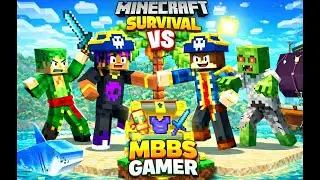 🎮🔥Minecraft Live Stream 🔴 MBBS Gamer | Survival Gameplay Hindi | Chill + Pro Gamer Vibes 🔥