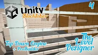 Top Down Engine + ProBuilder (Episode 4) - Unity Top Down Shooting Level