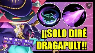 SOLO DIR&Eacute; DRAGAPULT SE&Ntilde;ORES😍MEJORES OBJETOS Y MEDALLAS⭐BUILD DRAGAPULT POKEMON UNITE