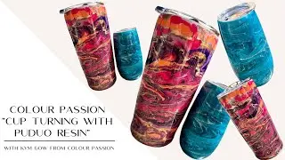 Cup Turning with Kym Gow Colour Passion NZ