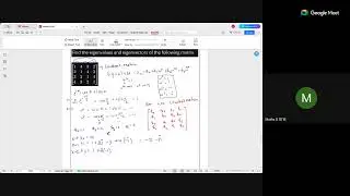 Diagonalization of an operator (W6)