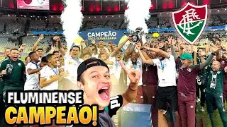 FLUMINENSE CAMPE&Atilde;O DA TA&Ccedil;A GUANABARA E EU TAVA DENTRO DO CAMPO!! Flamengo x Fluminense