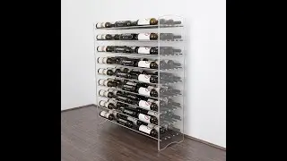 Evolution Wine Tower: Metal and Acrylic Wine Racking Storage