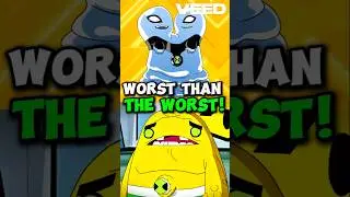 The Worst Alien ever #ben10 #bentennyson #ben10omniverse #shorts #cartoon #fan10k #cartoonnetwork