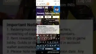 Redeeming Gold Age Bundle #freefire #redeem #gaming #gamer #whatsappstatus #goldage #bundle #fire